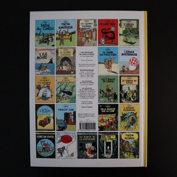 1981 Les Aventures de Tintin: Objectif Lune (French Edition) - Picture 2 of 8